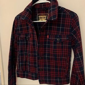 LEVI’S Jacket - Red/Blue/White